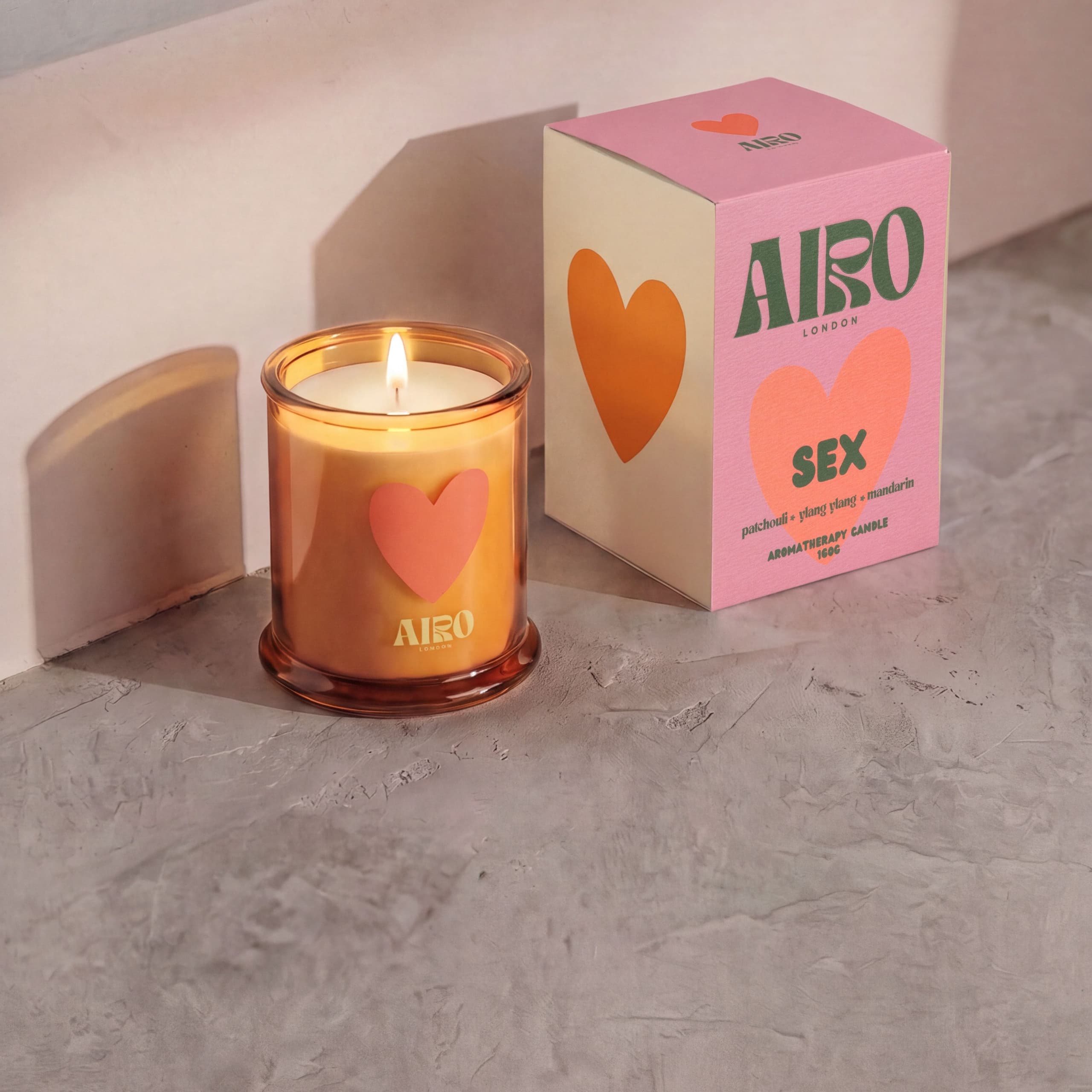 The Seductive Candle in a naturally lit setting