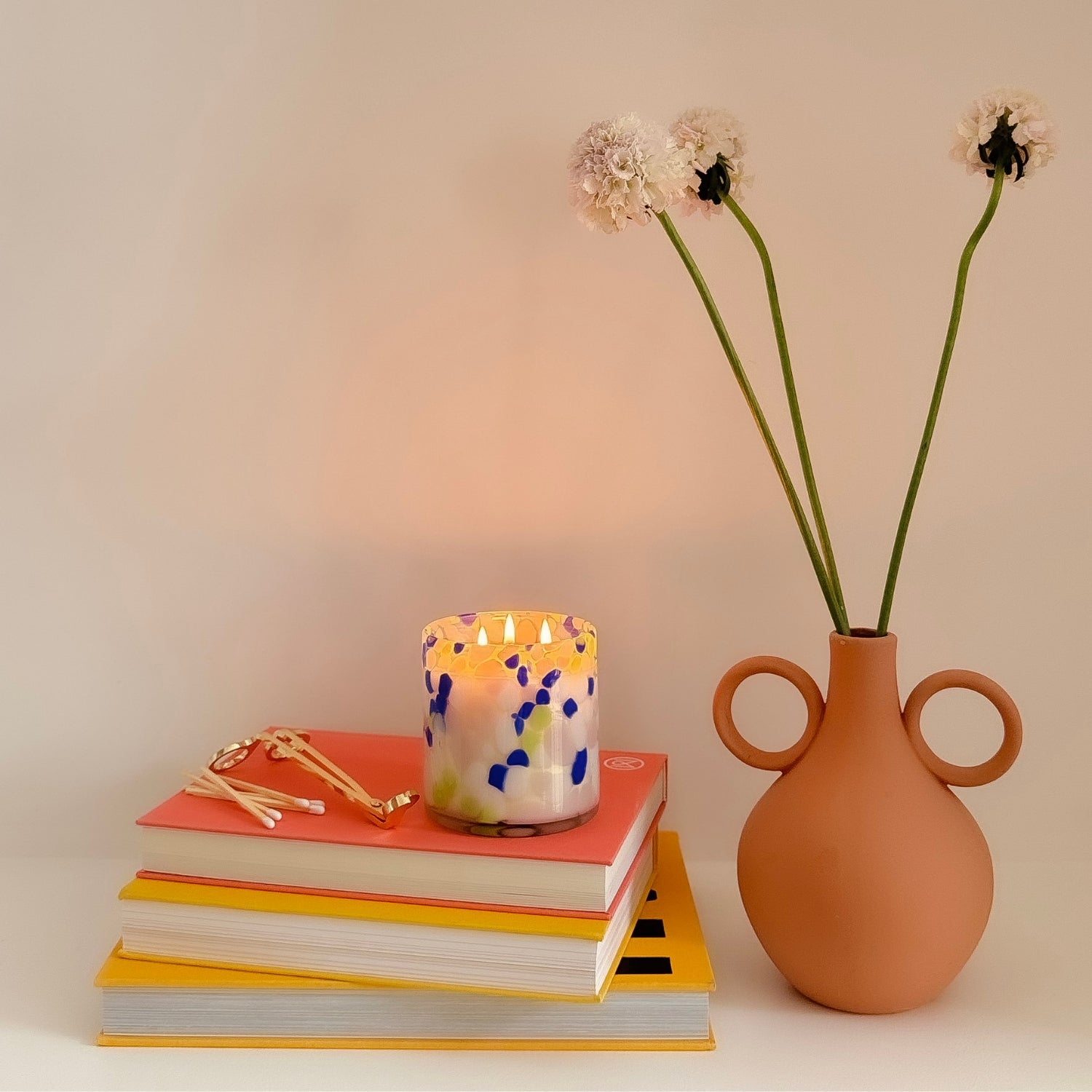 SEX: Seductive Essential Oil Scented Candle & Glass Set