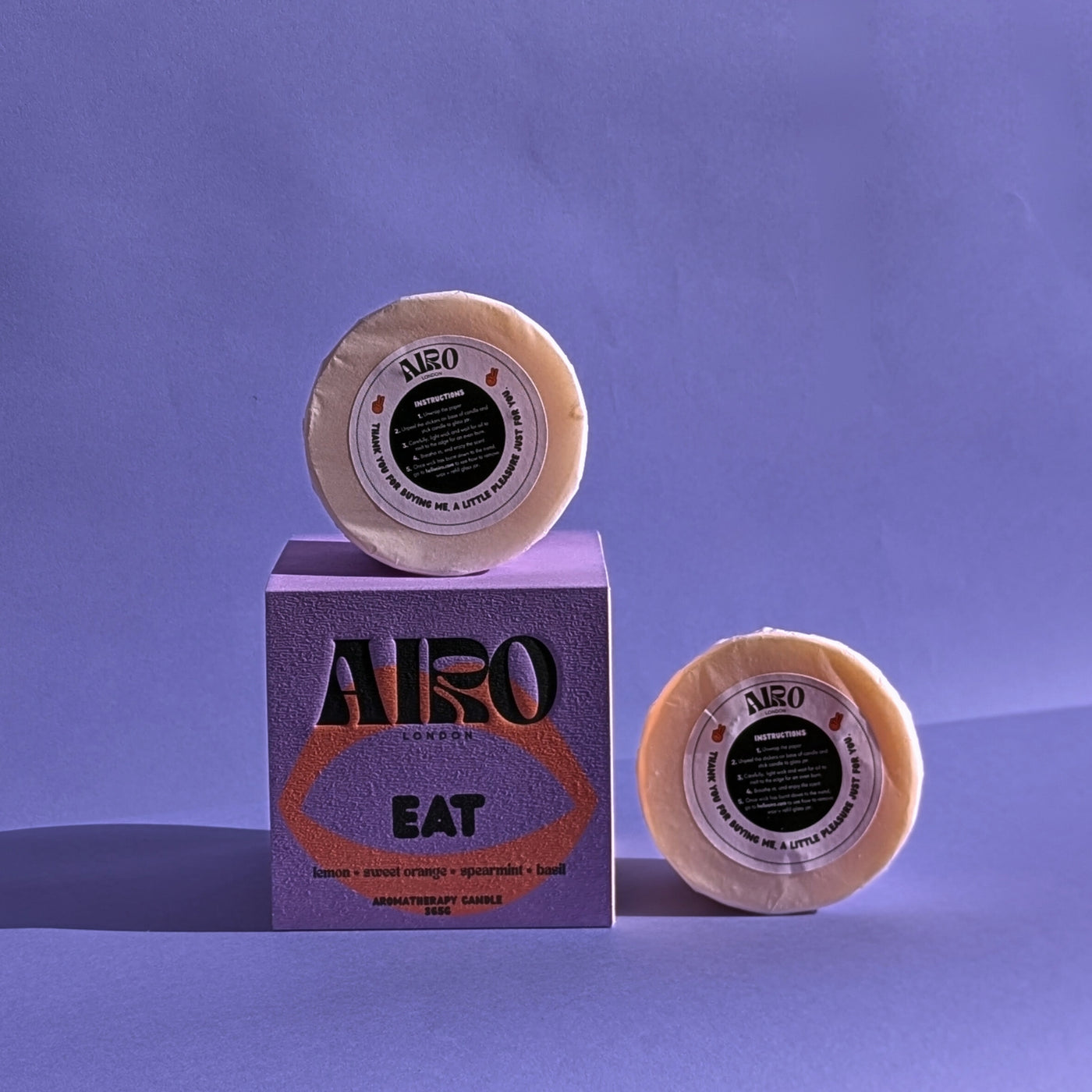EAT: Fresh Essential Oil Scented Candle Refill