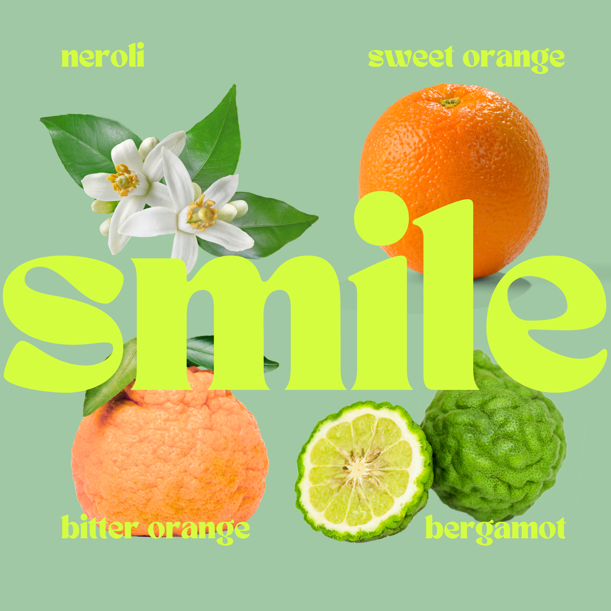 smile essential oil scents
